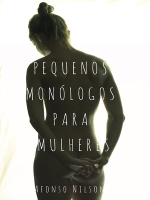 cover image of Pequenos monólogos para mulheres
